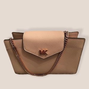 Michael Kors Crossbody Bag Purse Rose Gold